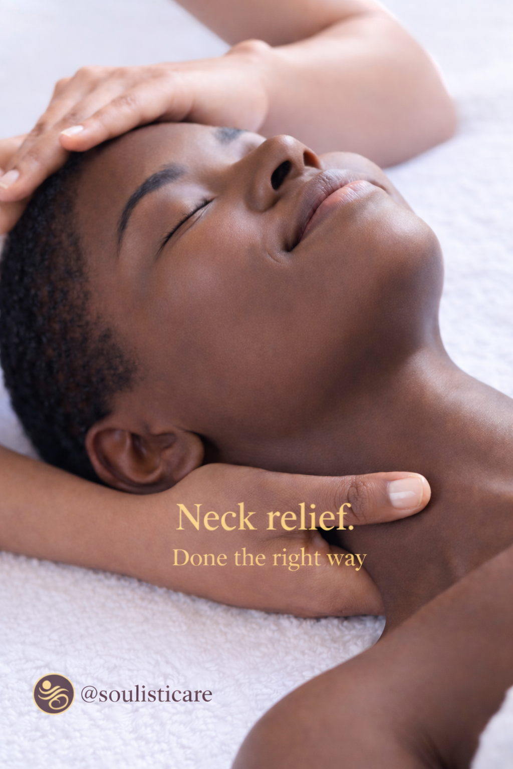 Neck and shoulder treatment at SOULISTICARE